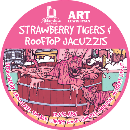 Image of Strawberry Tigers & Rooftop Jacuzzis 12.4% 